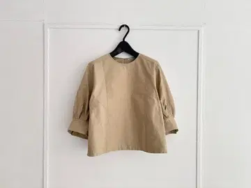 STEVEN ALAN 스티븐 앨런 퍼프 슬리브 블라우스 M 베이지