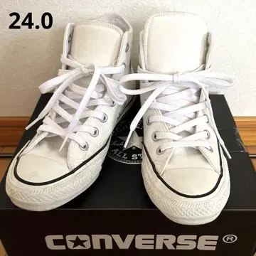 CONVERSE 하이컷 스니커즈 척 테일러 24.0cm