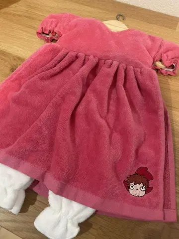 지브리 포뇨 의류 타월 미니 행거 포함