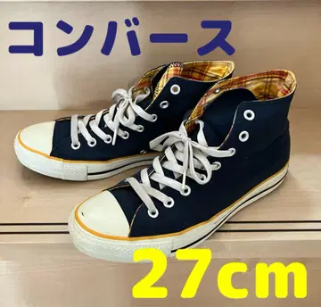 레어 컬러? 컨버스 스니커즈 27cm 네이비