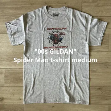 2000년대 GILDAN 스파이더맨 티셔츠 (미디엄 사이즈)
