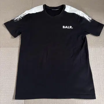 BALR. 그래픽 프린트 티셔츠 블랙