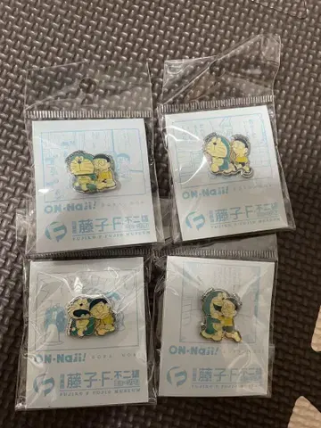 도라에몽 핀즈 핀 배지 후지코 F 후지오 뮤지엄 한정판 코믹 원작