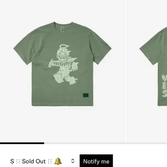 YESEYESEE | 예스아이씨 [L] Yeseyesee Pigment Short Sleeve T