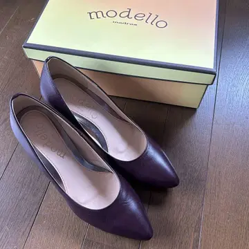 modello 와인 레드 하이힐 23.5cm