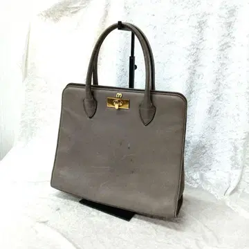 madler 마들러 가죽 핸드백 빈티지 천연 가죽 그레이