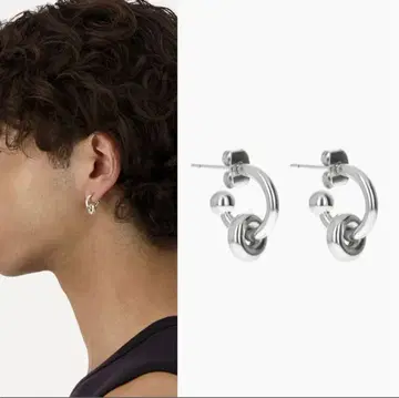 Justine Clenquet 귀걸이 이단 ethan earrings
