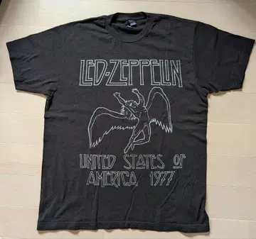 Led Zeppelin 1977년 미국 투어 티셔츠