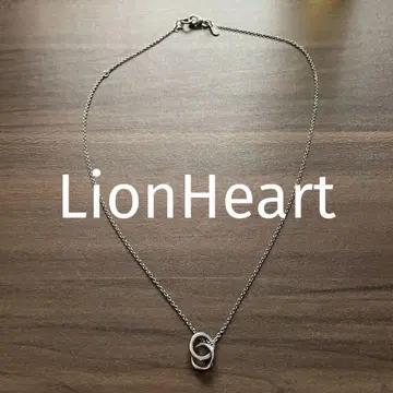 LION HEART 라이온 하트 남성용 실버 목걸이
