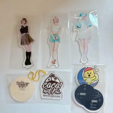 NiziU RIKU 아크릴 스탠드 Coconuts 블루문 코코넛 페스티벌