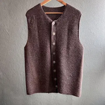 빈티지 vintage 베스트 니트 민족