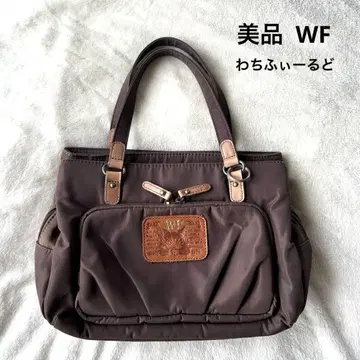 [새상품급] 와치후르도 다얀 WF 나일론 소가죽 토트백