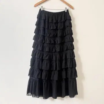 Spick and Span 2024AW 티어드 프릴 스커트