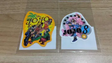 죠죠 다이 컷 스티커 G & H 2종 세트 죠죠 캐러밴