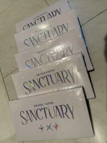 TXT SANCTUARY 앨범 5장 세트 미개봉 새상품