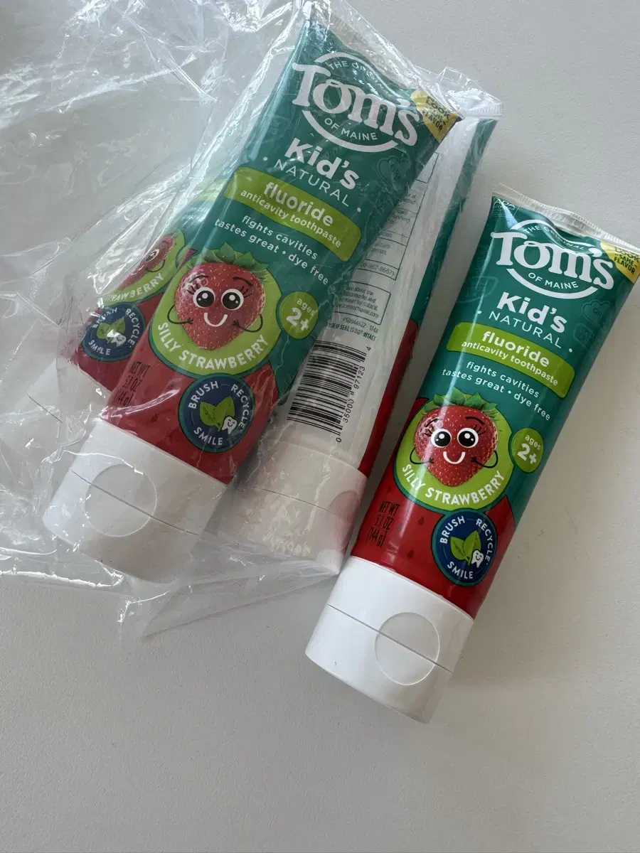 Tom's Kids Toothpaste Strawberry (Fluoride)