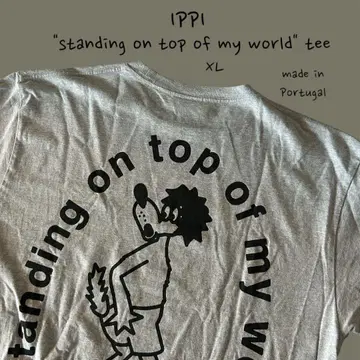 Public Possession 반팔 티셔츠 그레이 TEE 포르투갈제