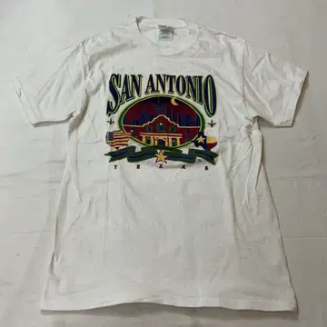 S/S 90s Hanes 헤인즈 티셔츠 샌안토니오 M