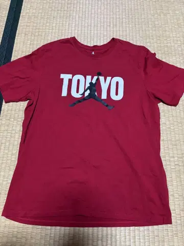 Jordan TOKYO 티셔츠 2XL 레드