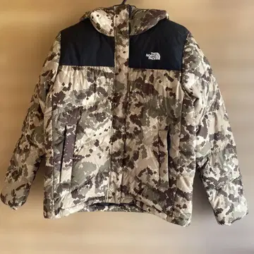 S68.4 노스페이스 카모플라쥬 다운 자켓