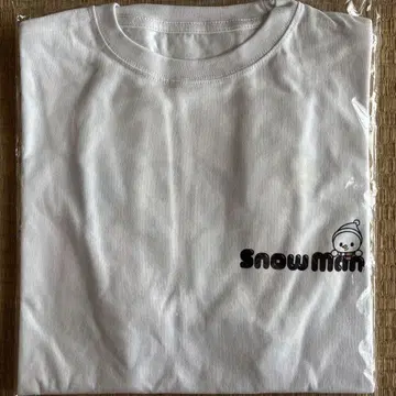 Snow Man Snow World 티셔츠 로고 ver.