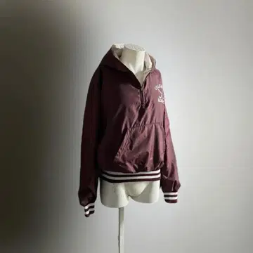 'USA 80s 90s 나일론 자켓 풀오버 후디 미국