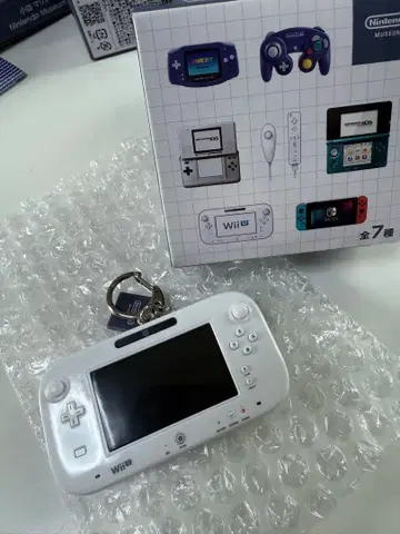 닌텐도 뮤지엄 Wii U 컨트롤러 게임 하드 키링