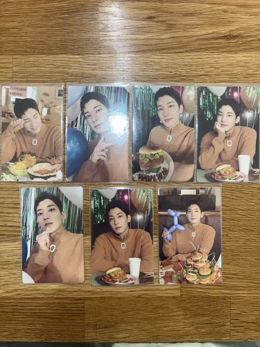 원우 생일박스 포카 일괄