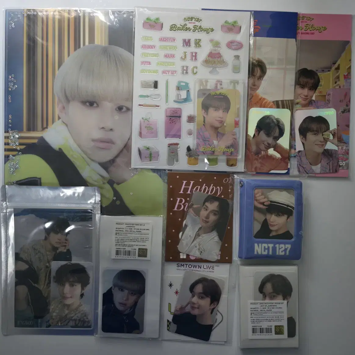 NCT127 ジョンウ　トレカ the castle 4×6 PHOTO NCT | 엔시티 NCT 127 The Castle 4x6 Photo Kard Set photocard