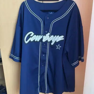 90s Cowboys 로고 게임 셔츠 2XL
