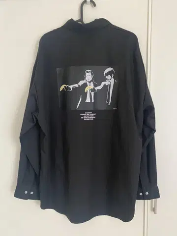 BANKSY (뱅크시) 블랙 셔츠