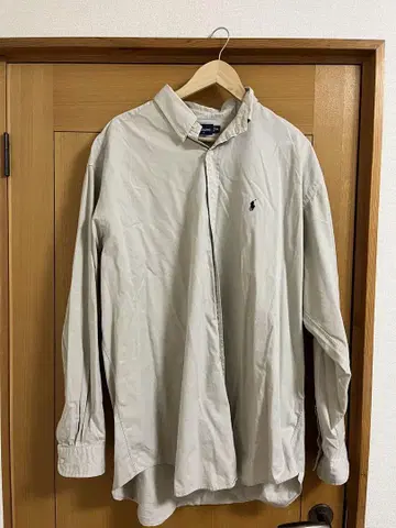 Ralph Lauren Blake XL 베이지 긴팔 셔츠