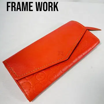 FRAME WORK 핑크 장지갑
