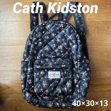 Cath Kidston 블랙 플라워 무늬 백팩