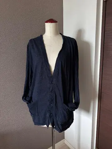 최종 가격 인하 BLUE BLUE JAPAN 린넨 가디건
