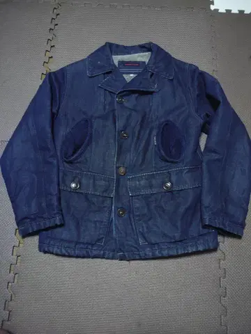 블루블루 BLUEBLUE 데님 인디고 블루종 자켓 일본제