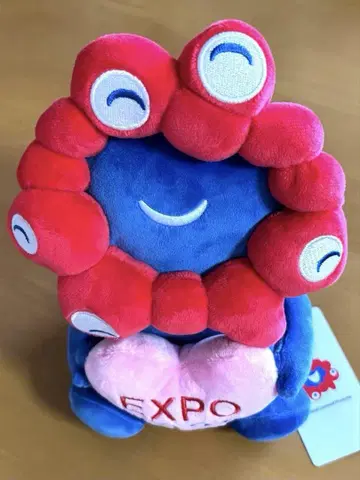 미야쿠미야쿠 엑스포 쫄깃쫄깃 봉제 인형 하트 봉제 인형 EXPO2025