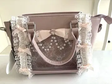 앙크루즈 확정 팬서비스의 마법의 주문 사다리 레이스 BAG 이타백 핑크