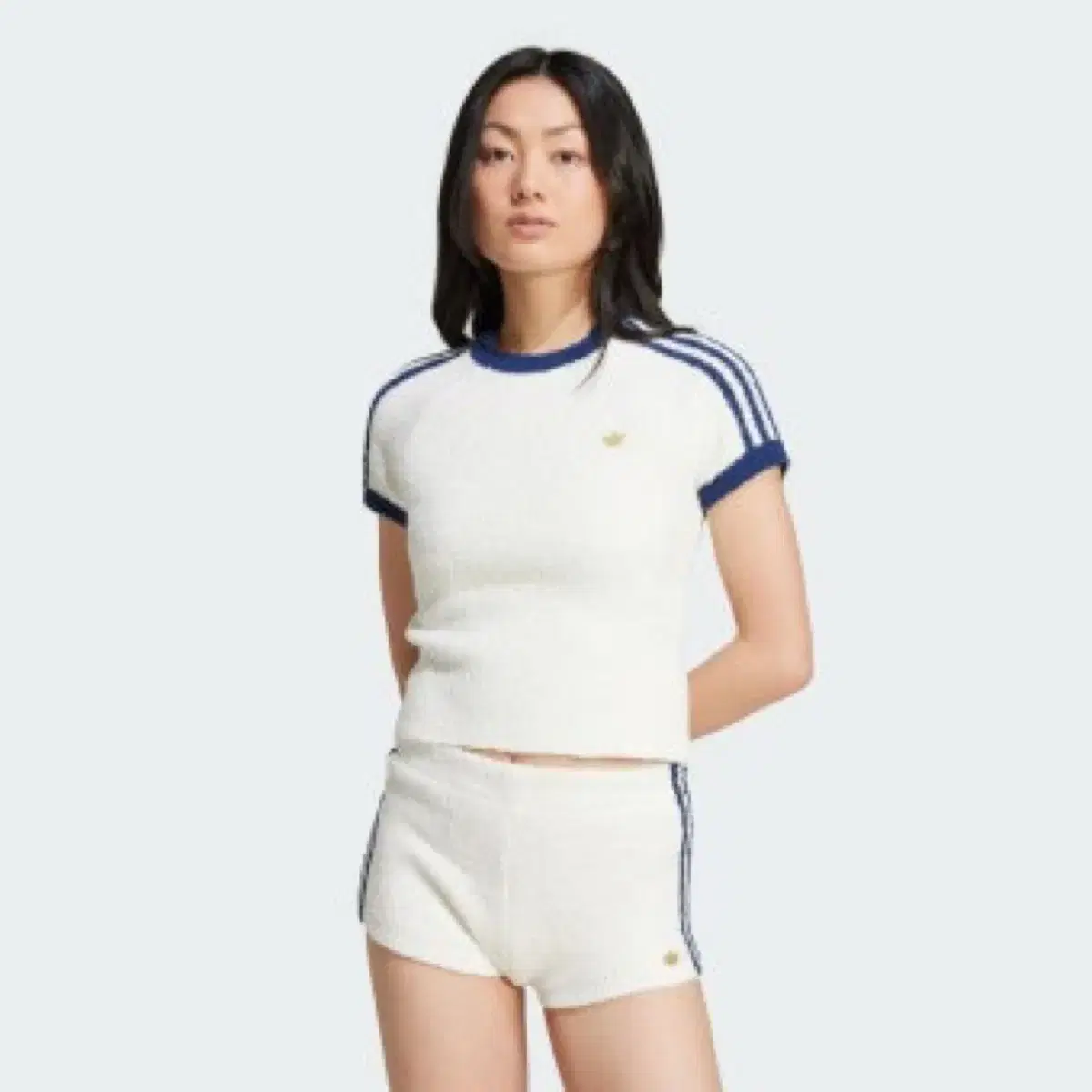 (Shipping Included) Adidas Premium Fulla Fashioned Knit Short Sleeve T-Shirt m