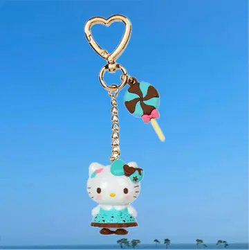 산리오 초코 민트 디자인 시리즈 마스코트 참 헬로키티