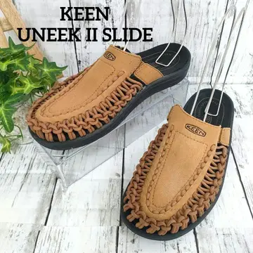 거의 미사용 KEEN 킨 유니크 슬라이드 레이스업 샌들 스니커즈