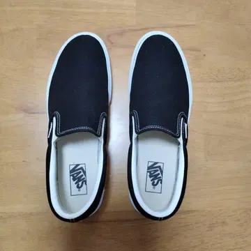 반스 블랙 슬립온