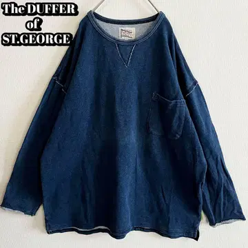The DUFFER of ST.GEORGE 인디고 맨투맨 (3L)