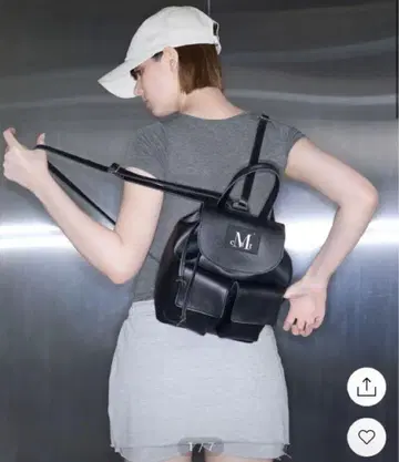 MUSINSA MUCENT 무센트 무신사 블랙 미니 백팩