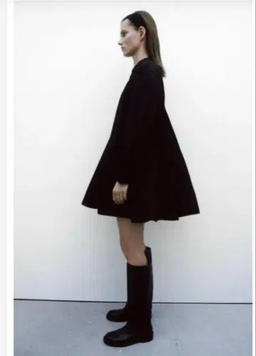 자라 ZARA 셔츠 원피스 롱 튜닉 원피스
