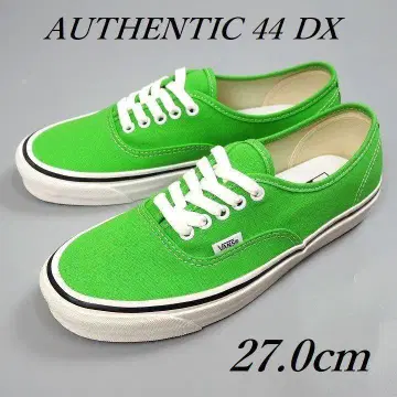 새상품 VANS 오센틱 44 DX 애너하임 단종 모델 그린 27