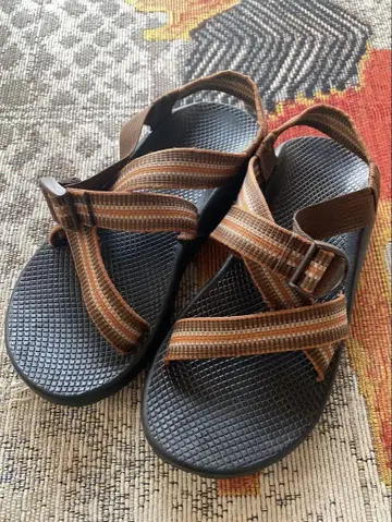 chaco 차코 브라운 스트랩 샌들 M9