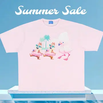 디즈니 SUNNY SUNNY SUMMER 여름 티셔츠