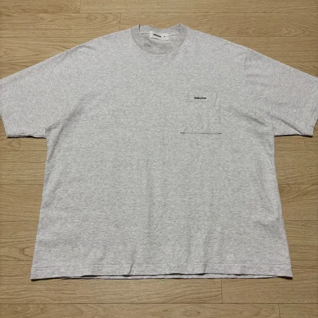 Everyone Tokyo 24ss Pocket T-shirt Ash Gray XL | Bunjang Global