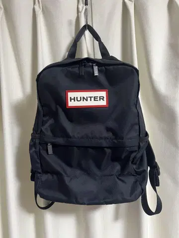 새상품급 HUNTER 헌터 블랙 백팩